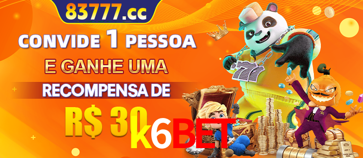Banner institucional da k6bet sobre parceria de marcas e criação de uma marca de excelência, apresentando os mascotes de jogos populares como o Fortune Tiger.